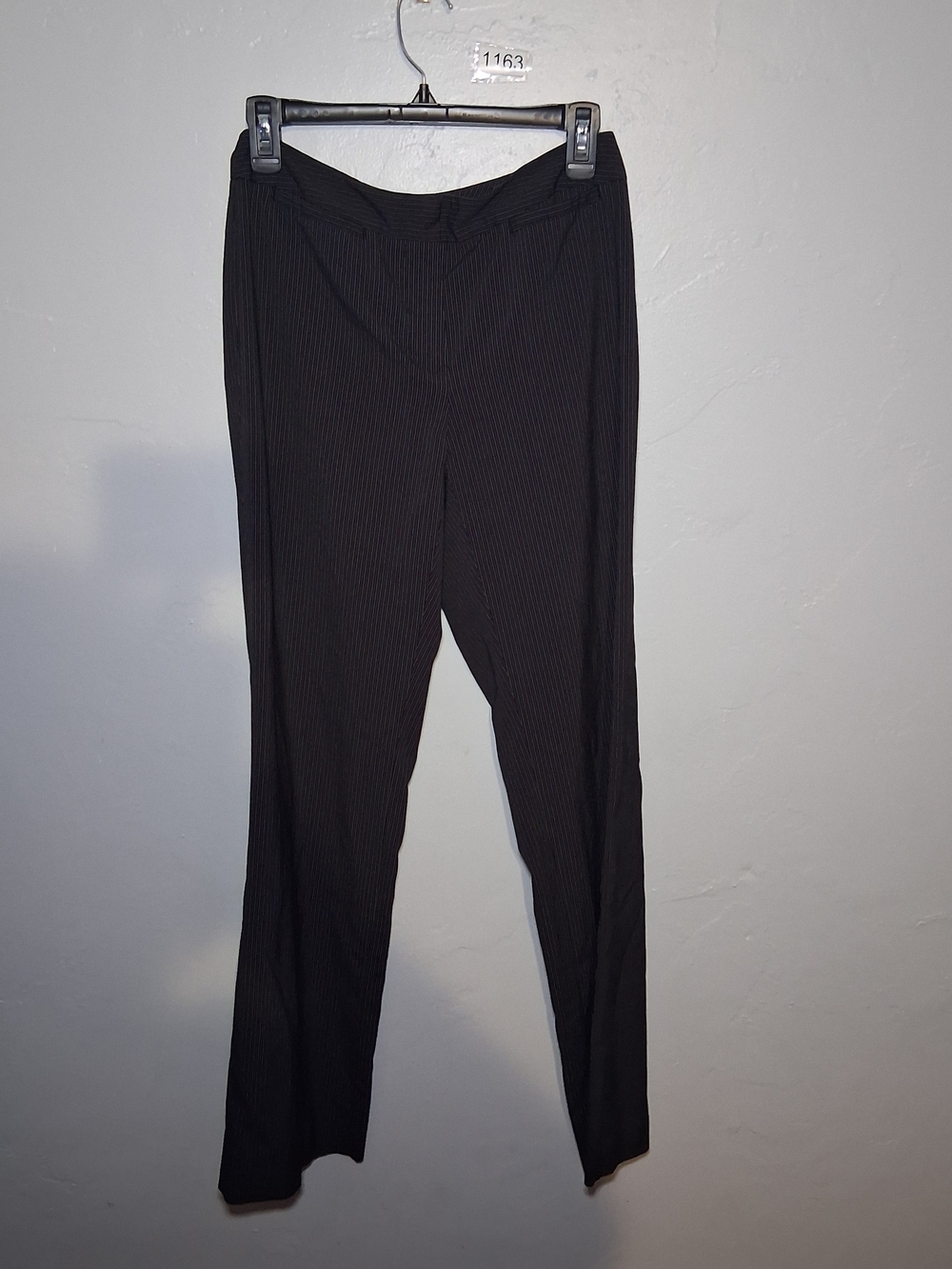 Liz Claiborne Black Pinstripe Work Pants